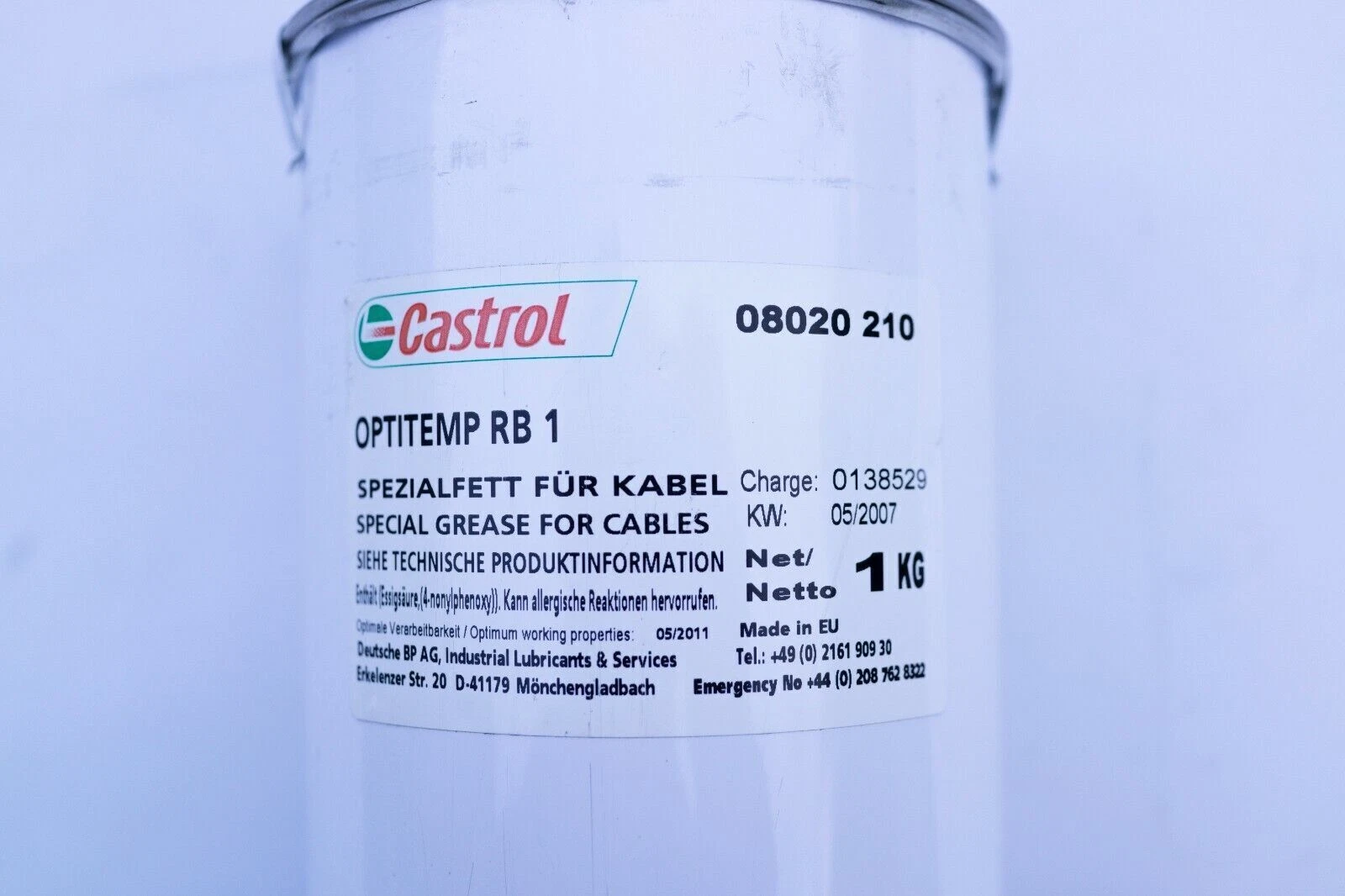Castrol Optitemp RB1 1kg can